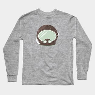 Spaceman Helmet Long Sleeve T-Shirt